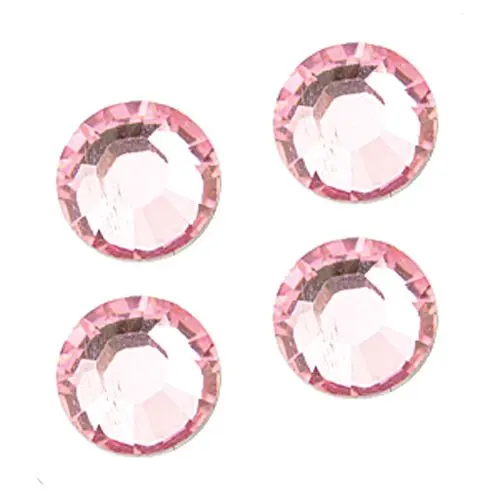 Rhinestones for nails - pink, 3mm, 50pcs