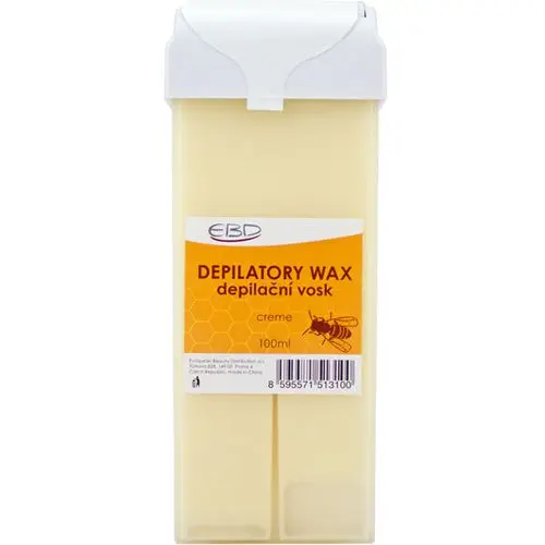 Depilatory wax with large roller head – cream 100ml