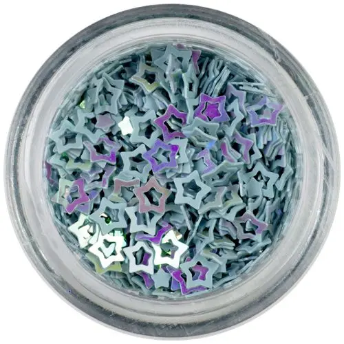 Nail decoration - grey