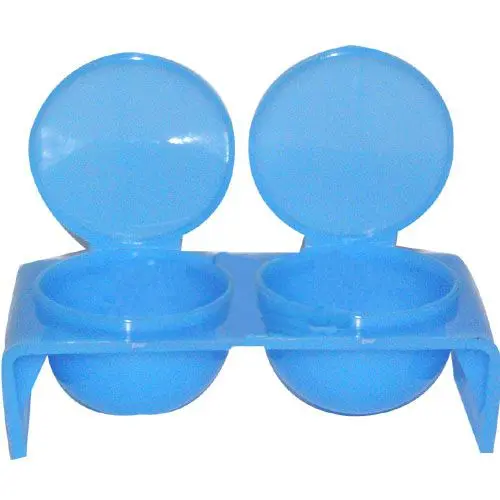 Blue bowl for liquid and acrylic - two-piece