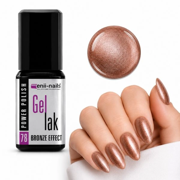 ENII UV Gel polish 11ml – Bronze effect 78