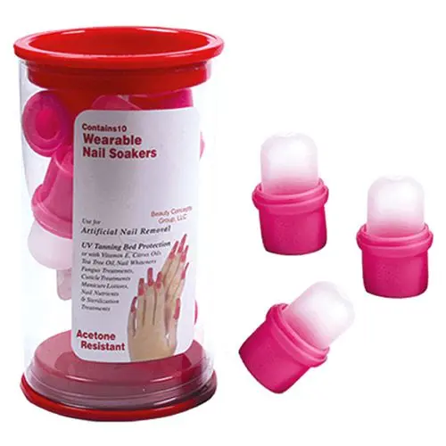 Nail soakers for acrylic removal - 10pcs 