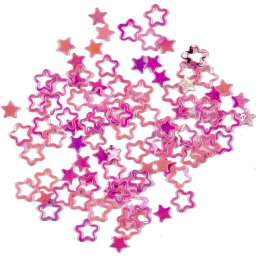 Star decoration - pink