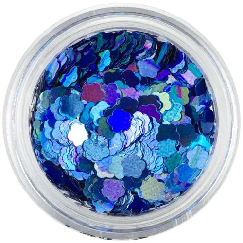 Flitters - flowers, blue
