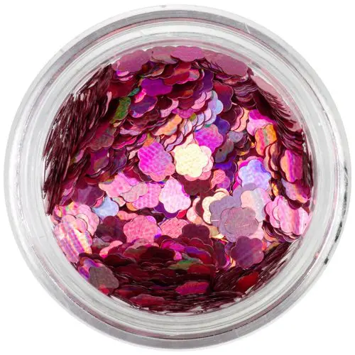 Pink flower - hologram