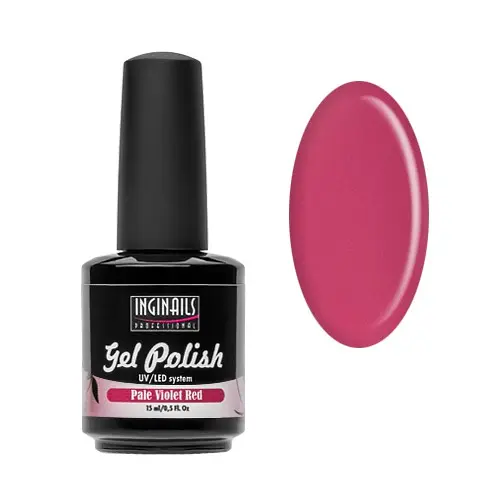 UV gel polish Inginails Professional 15ml - Pale Violet Red