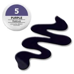 Coloured UV gel – EBD 5 Purple 5g