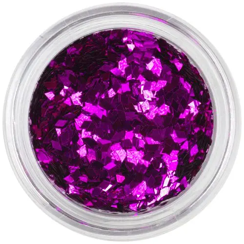 Decorative confetti - diamonds, cyclamen