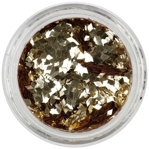 Aqua tip decoration - gold diamond