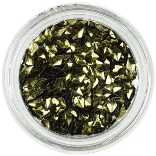 Flitters - 3D diamonds, dark green