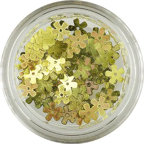 Metal Nail Decoration - Flowers