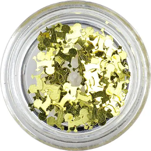 Metal Nail Decoration - Poodles