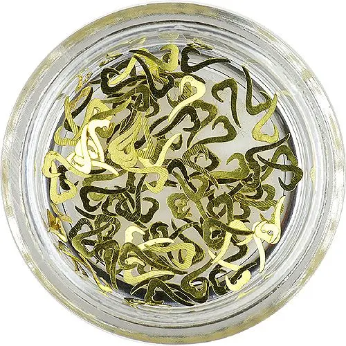 Asymmetric Hearts - Metal Decoration