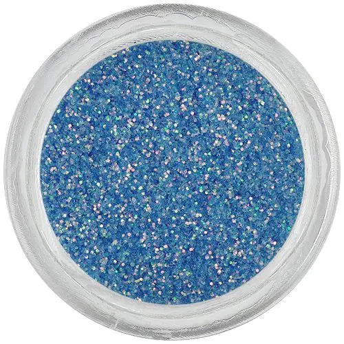 Glitter nail art powder – blue