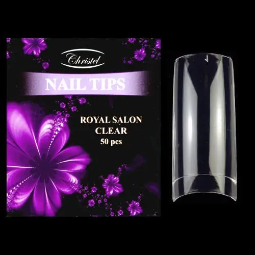 Royal Salon clear 50pcs - false nails no. 1