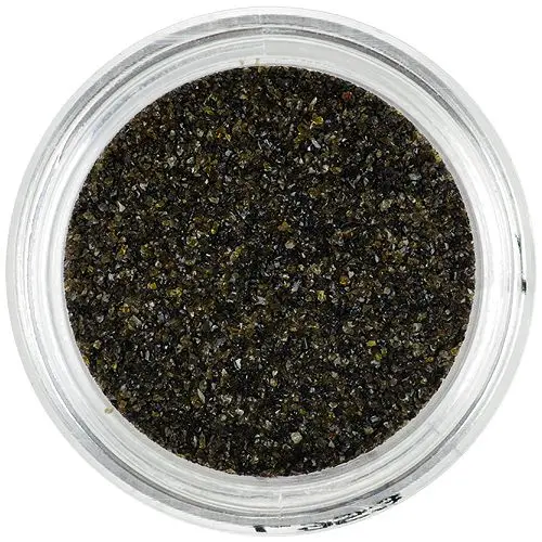 Small glitter flakes – black