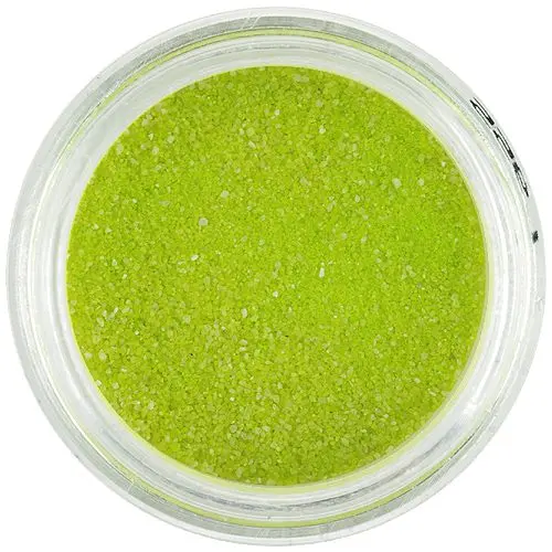 Light green glitter flakes – small