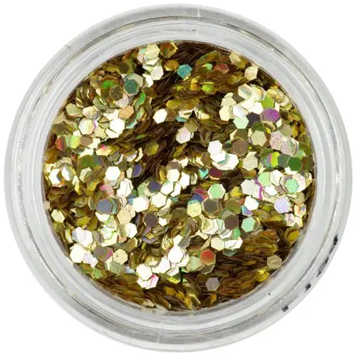 Holographic hexagons - golden