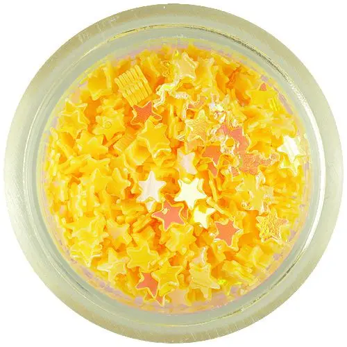 Decorative stars - yellow