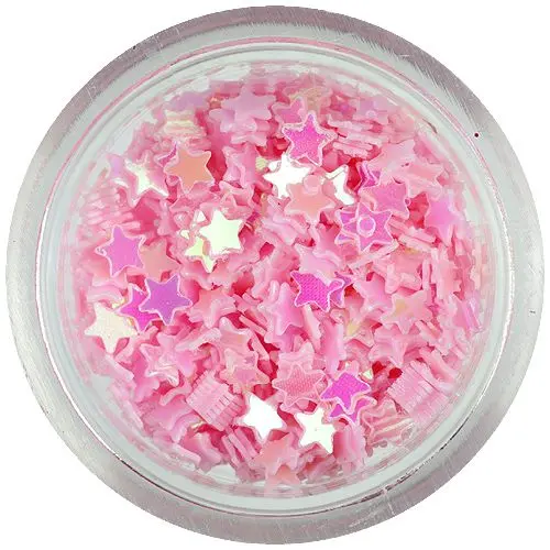 Pink decorations - stars