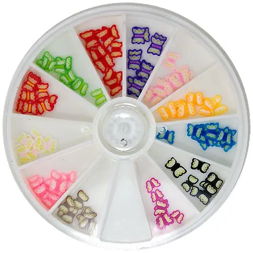 Set of Fimo decorations - butterfly