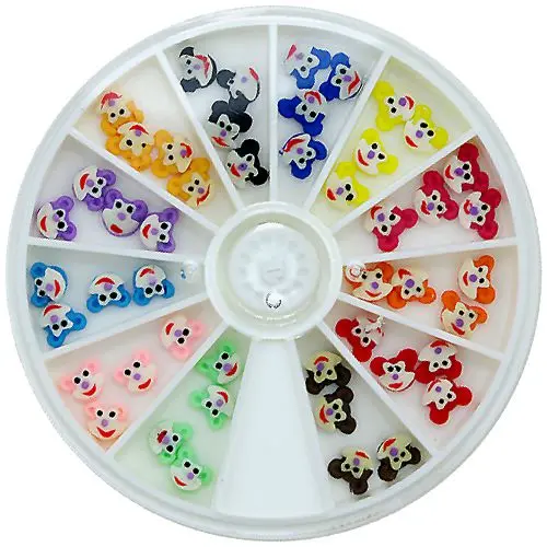 Nail decorations in a box - Mickey Mouse