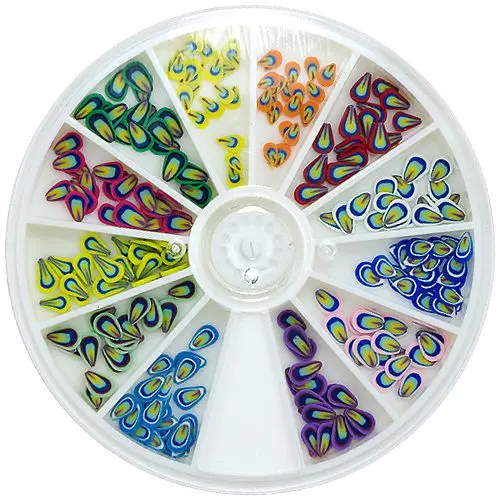 Decorative Fimo, set - petals