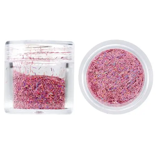 Nail art decoration - old pink, hologram 10g