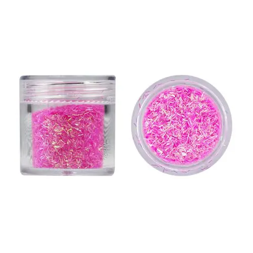 Nail art decoration - deep pink 10g