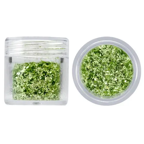 Nail art decorations - light green 10g