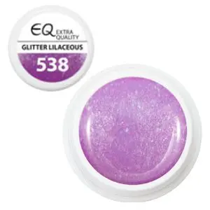 538 – Glitter Lilaceous, coloured UV gel 5g
