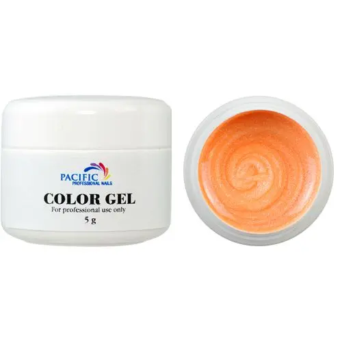Metallic Salmon - 5g coloured UV gel