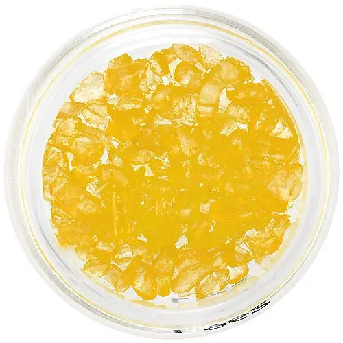 Nail art decorations - stones, yellow