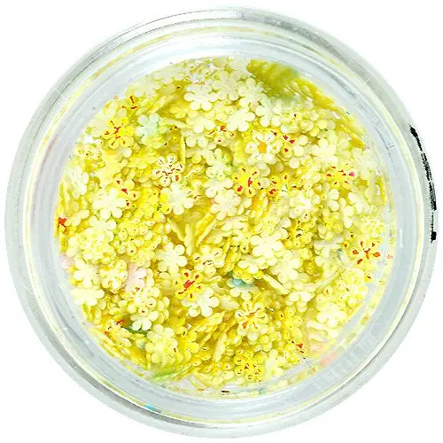 Pearlescent 3D Decorations – Yellow