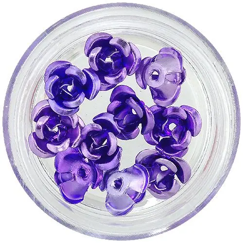 Decoration for nails - purple, 10pcs