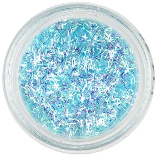 Flitter - light blue confetti