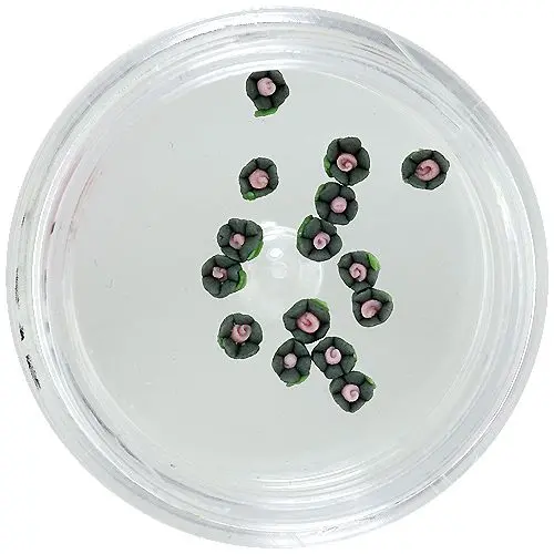 Acrylic flowers – green