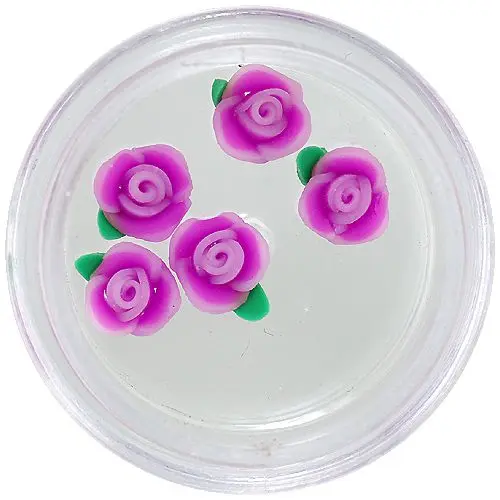 Acrylic flowers – purple