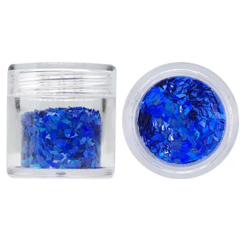 Decorative confetti - royal blue diamonds, 10g