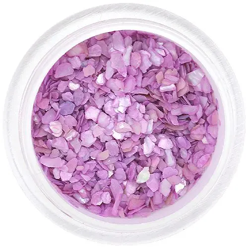 Purple-pink crushed shells