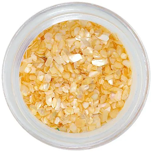Light yellow crushed shells