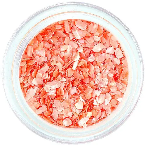 Orange crushed shells
