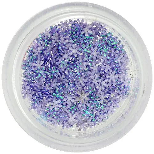 Fabric flowers - light purple, small