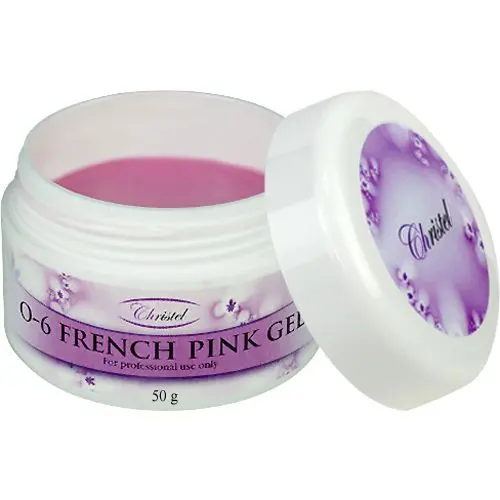 UV gel Christel - O-6 French Pink gel, 50g