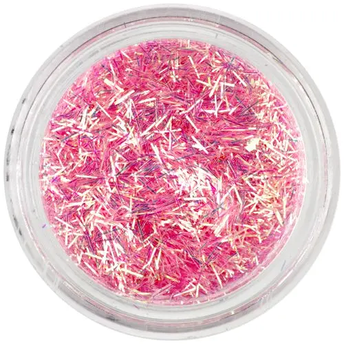 Salmon coloured confetti - flitter