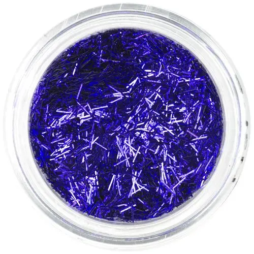 Purple-blue confetti - flitter