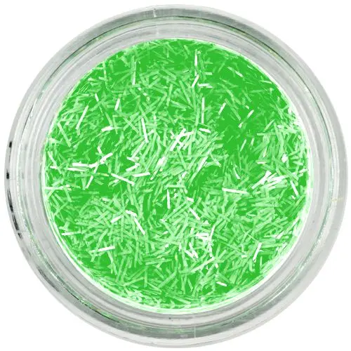 Neon green flitter