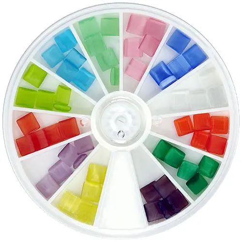 Nail art stones - squares