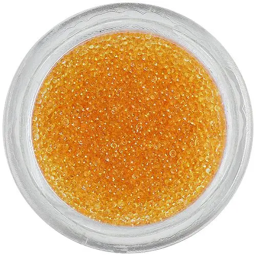 Pearls 0,5mm - ochre coloured