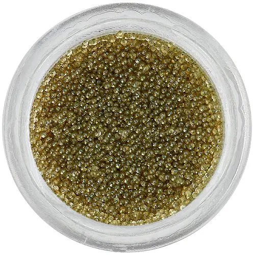 Pearls 0,5mm - green-brown